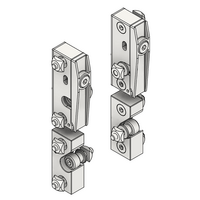MODULAR SOLUTIONS PROFILE FASTNER PANEL LOCK KIT W/QUICK RELEASE FASTENER &amp; SAFETY EJECTORS